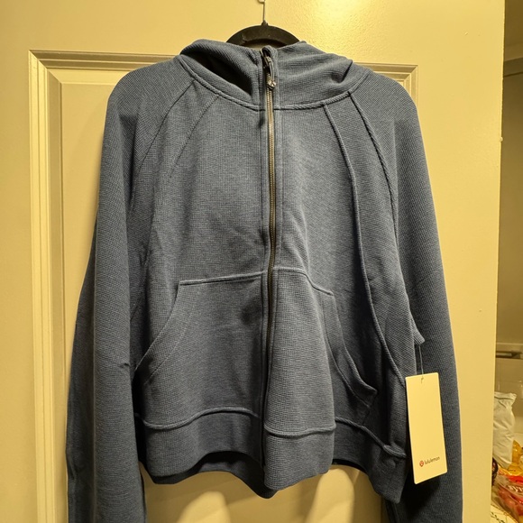 Lululemon Scuba Oversized Full-Zip Hoodie Waffle - Picture 2 of 8